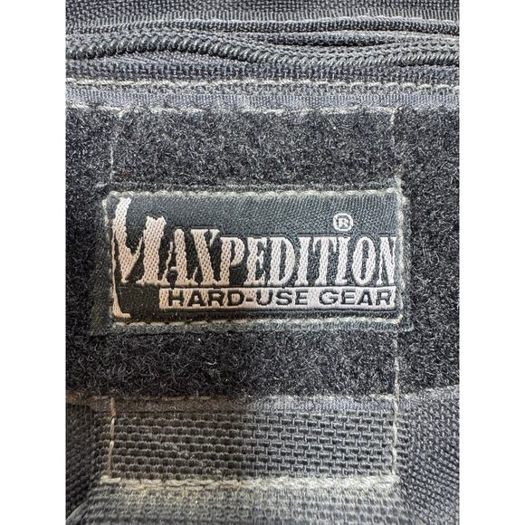 Expedition Hard Use Gear Tactical Black Jumbo Sling Bag Multi Pocket Utility - Picture 7 of 9